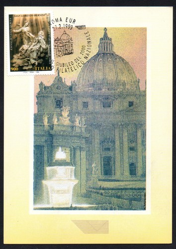 Cartolina maximum giubileo - cartolina,
