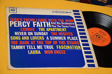 PERCY FAITH LP ORIG UK '60 COLONNE SONORE EX LAMINATED COVER CBS ORANGE LABEL