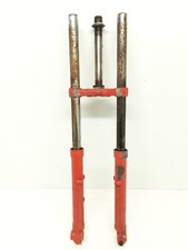 Forcella anteriore completa di piastre e steli da restaurare per Malaguti Fifty