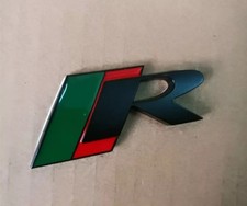 JAGUAR R LOGO NERO ADESIVO 3D