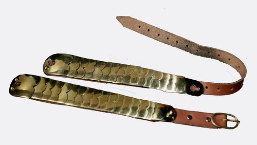 Schuppenkette messing - schuppenkette,