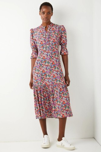 Abito midi floreale wyse - abito,