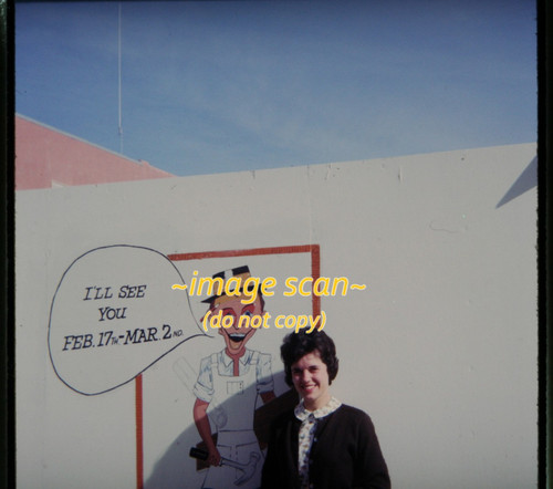 Film slide woman las - slide, of