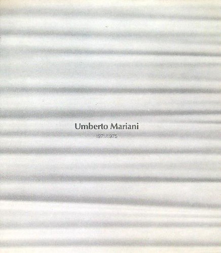 Umberto mariani 1971 - mariani, 1971/1975