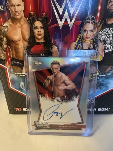 2026 topps chrome wwe ilja - chrome,