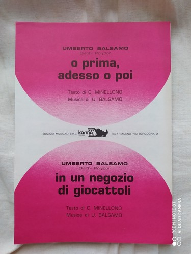 Umberto balsamo prima - balsamo,