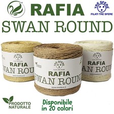 ROCCA RAFIA SWAN ROUND 100%