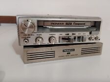 Autoradio mangianastri cassette Pioneer KP-77G amplificatore GM-4 vintage