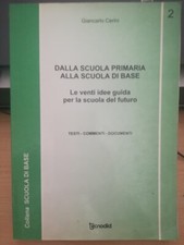CERINI DALLA SCUOLA PRIMARIA