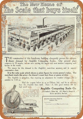 Insegna metallo 1910 - metallo,