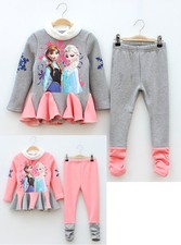 Frozen - Completo Tuta Manica lunga - Set pants t-shirt Long Sleeves - A000305