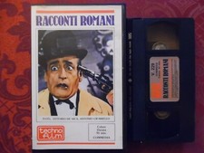 Racconti Romani (Totò, Vittorio De Sica) - VHS ed. Technofilm rara