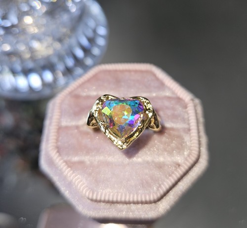 Anello cristallo swarovski - anello, ab