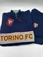 TUTA UOMO FELPA MEZZA ZIP MANICA LUNGA SICEM TORINO FC B2TO14096