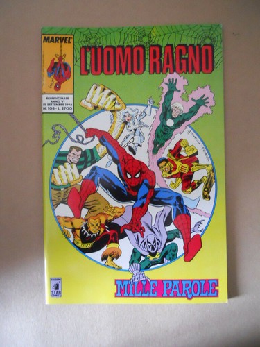 Uomo ragno 103 1992 - uomo,