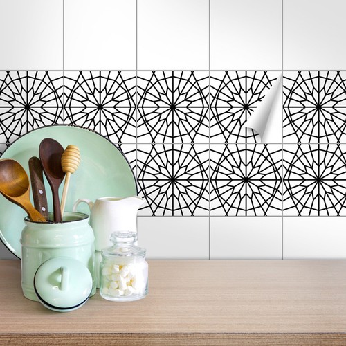 Adesivi per piastrelle set - , 4