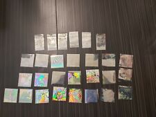 Lotto di 22 ADESIVI STICKER Fantastickers Alieni Olografici e altri rarissimi