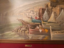 Quadro.  Paese Marittimo Di Pescatori 