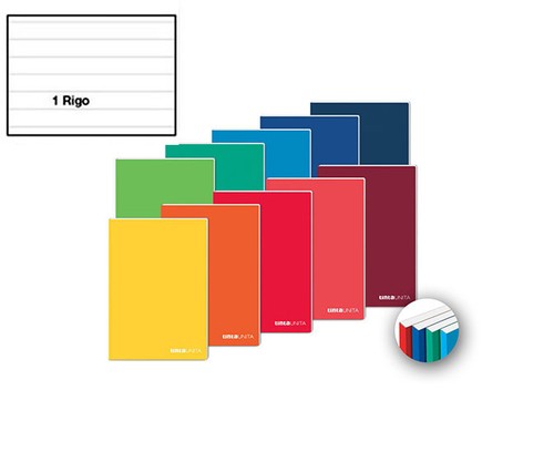 Quaderno maxi rigo 1r - a4,