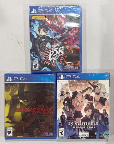 Lotto giochi ps4 atlus nuovi - giochi,