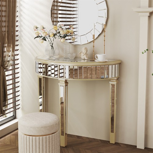 Curved console table - console,