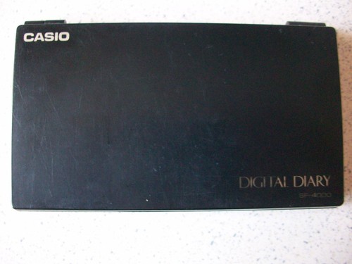 Casio digital diary - , sf-4000