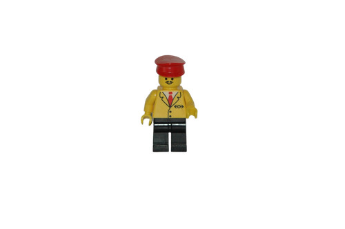 Lego figura bigliettaio - lego®,