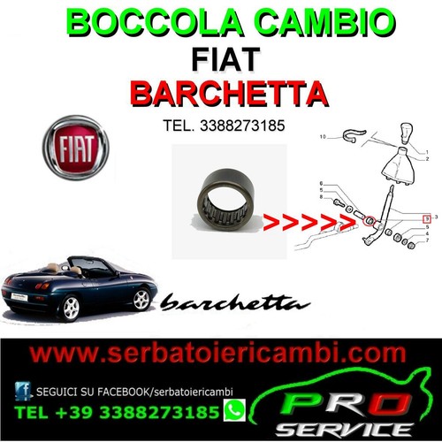 Boccola leva cambio fiat - boccola,