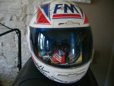 Casco moto autografato - autografato, piloti