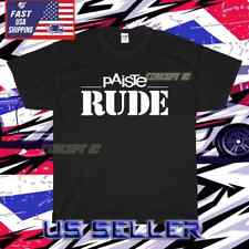 HOT SHIRT PAISTE RUDE LOGO
