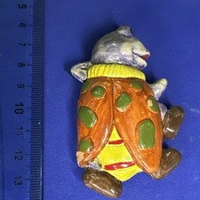 COCCINELLA VERDE E ARANCIONE