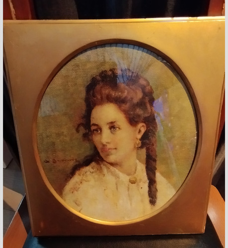 Quadro antico con cornice