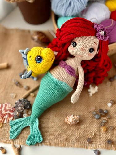 Ariel sirena bambola - sirena,