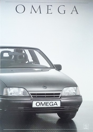 Opel omega techn - omega, brochure