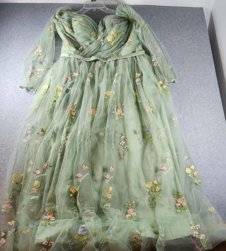 Maxi abito formale - fatto, a