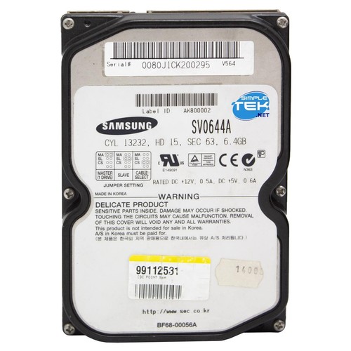 Samsung sv0644a 4gb - samsung,