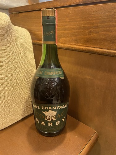 Bottiglia cognac hardy - bottiglia,