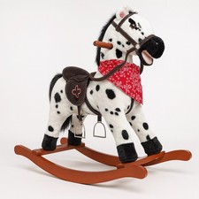 Cavallo a Dondolo in Peluche