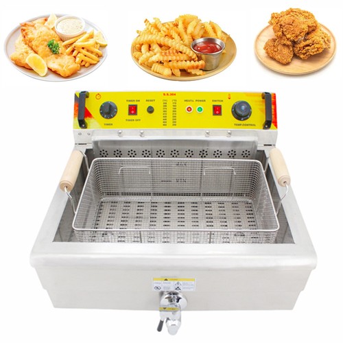 Friggitrice elettrica banco - friggitrice,