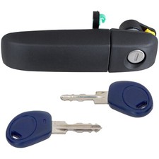 MANIGLIA ESTERNA PORTA ANTERIORE SINISTRA SX FIAT PANDA 03-09 735371236