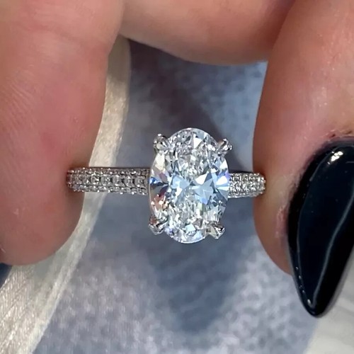 Anello fidanzamento pavè 3 - fidanzamento,