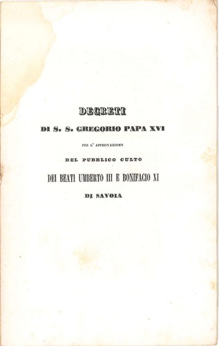 Decreti gregorio papa - di,