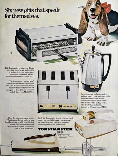 Pubblicità toastmaster 1967 - pubblicità,