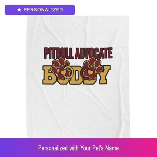 Coperta personalizzata pitbull - coperta,