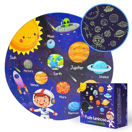 Puzzle sistema solare per - solare,