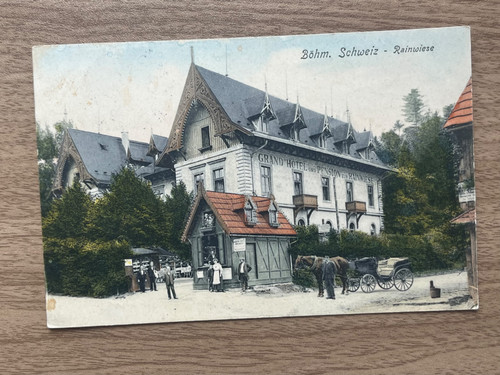 Cartolina epoca bohm - cartolina, d'epoca