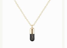 COLLANA SMALTO PILLOLA CHILL