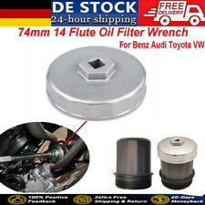 Strumento chiave bussola rimozione tappo filtro olio 74 mm per Mercedes Benz Audi Toyota VW