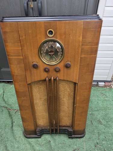 Rara radio valvole crosley - valvole,