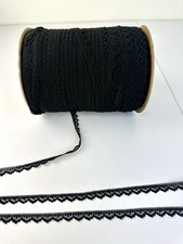Bordo stretto in pizzo nero